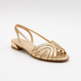 Eleonora™ | sandalias doradas Sommerlys
