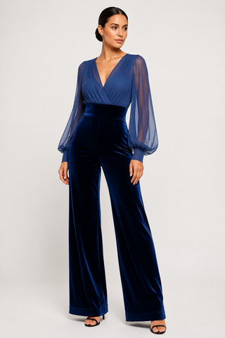 Maud™ | Mono elegante con escote en V