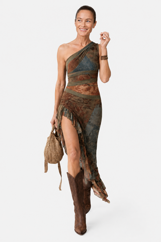 Esperanza™ | Vestido Midi Drapeado