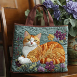Bolso Artesanal | Gato Naranja