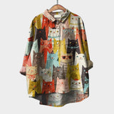 Astrid | Blusa con ribete de encaje