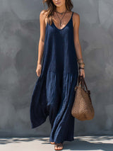 Vestido maxi patchwork bohemio