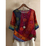 Valerie - top boho multicolor