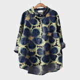 Soleil™ | Blusa de lino atemporal con estampado