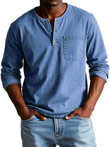 Frederico™ | Camiseta Henley Vintage