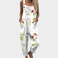 Blanco con estampado floral