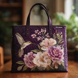 Bolso Artesanal | Colibrí y Orquídeas