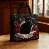 Bolso Artesanal | Gato Negro en Libros