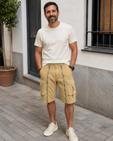 Franky™ | Shorts cargo con diseño de cremallera