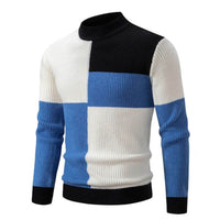 Blanco, azul y negro