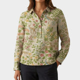 Bianca™ | Blusa de lino atemporal con estampado