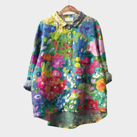 Estampado verde agua