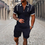 Diego™ | Conjunto de polo y pantalones cortos As de Espadas