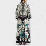 Giselle - Vestidos maxi elegantes con estampado floral