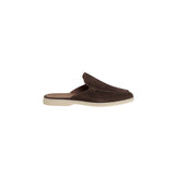 Mocasines de gamuza marrón para yate